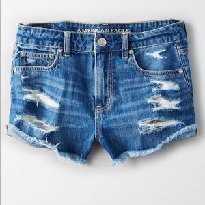 American Eagle Tomgirl Shortie shorts